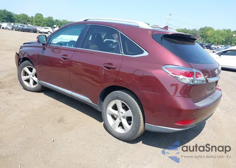 2013 Lexus Rx 350 from USA, damaged, VIN 2T2BK1BA3DC190916